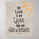 Search for the lord is my light posters Scripture