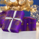 Search for royal purple wrapping paper Festive