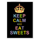 Search for keep calm and eat postcards Crown