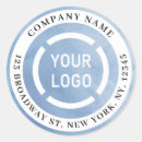 Search for round logo return address labels Simple