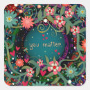 Search for you matter stickers Inspirational quote