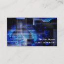 Search for high tech business cards Blue