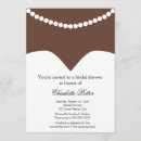 Search for pearl necklace invitations Modern