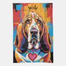 Search for basset hound tea towels Pet