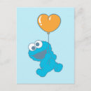 Search for sesame street characters postcards Cookie monster