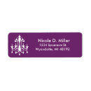 Search for chandelier return address labels Cute