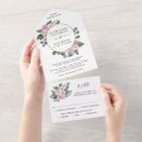 Search for circle wedding invitations Botanical