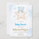 Search for teddy bear baby boy shower invitations Baby on the way