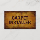 Search for carpet installer business cards Wood
