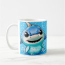 Search for cartoon shark mugs Underwater