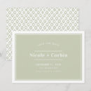 Search for classy save the dates Sophisticated