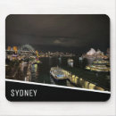 Search for bridge at night mousepads Australia