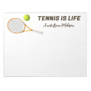 Search for tennis notepads Racquet