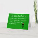 Search for funny vegan cards Green