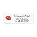 Search for vampire return address labels Lips
