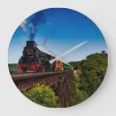Search for the railroad clocks Steam locomotive