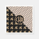 Search for queen bee napkins Honeycomb