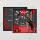 Search for high heel shoes hens party invitations Bachelorette