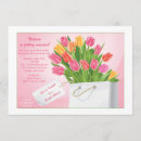 Search for tulip bridal shower invitations Flowers