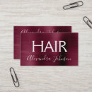Search for salon business cards Girly