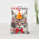 Search for tabby cat birthday cards Cats