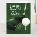 Search for golf birthday cards Funny