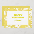 Search for yellow daisy birthday cards Garden