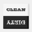 Search for signs magnets Dirty