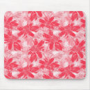 Search for flower red mousepads White