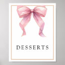 Search for baby shower dessert table sign posters Pink
