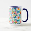 Search for embroidery design mugs Floral
