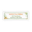 Search for fairytale return address labels Baby shower
