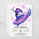 Search for dancer birthday invitations Girl