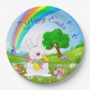 Search for easter bunny plates Rainbow