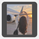 Search for flights stickers Aeroplane