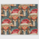 Search for make christmas great again wrapping paper Santa