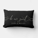 Search for be our guest cushions Black and white