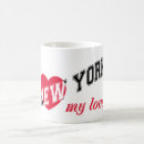 Search for love new york mugs Heart