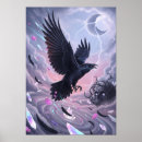 Search for dark crow art posters Goth