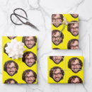 Search for faces wrapping paper Funny