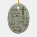 Search for faith hope love christmas tree decorations Religious