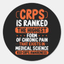 Search for orange awareness ribbon stickers Crps