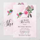 Search for hummingbird baby shower Pink