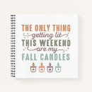 Search for candle notebooks Fall