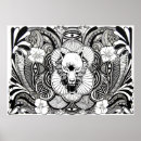 Search for tribal wolf decor Tattoo