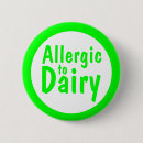 Search for allergic to dairy badges Warning