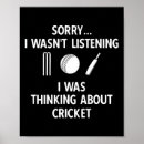 Search for vintage cricket posters Sports