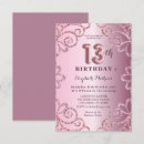 Search for thirteenth invitations Elegant