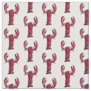 Search for seafood fabric Red