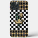 Search for gold crown iphone cases Black and gold